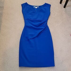 Diane Von Furstenberg royal blue sheath dresss